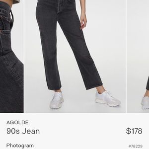 AGOLDE 90s mid rise loose fit